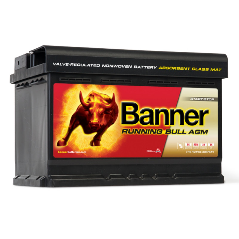 Akumulator Banner Running Bull AGM 12V 70Ah 720A P+ 57001