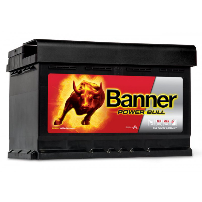 Akumulator Banner Power Bull 12V 74Ah 680A P+ P7412