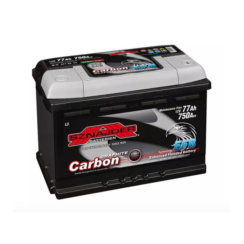 Akumulator Sznajder Carbon EFB 12V 77Ah 750A P+ 57705
