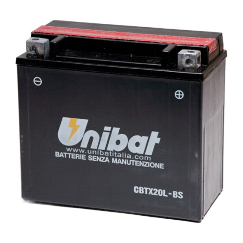 Akumulator Unibat MF AGM 12V 18Ah 270A P+ CBTX20L-BS