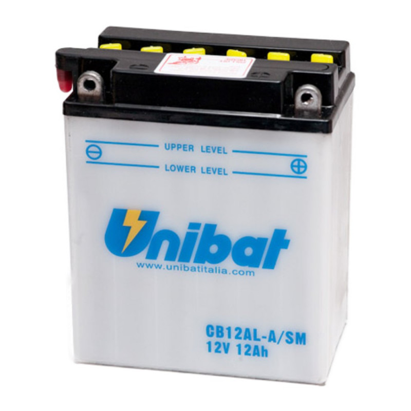 Akumulator Unibat Conventional 12V 12Ah 165A P+ CB12AL-A