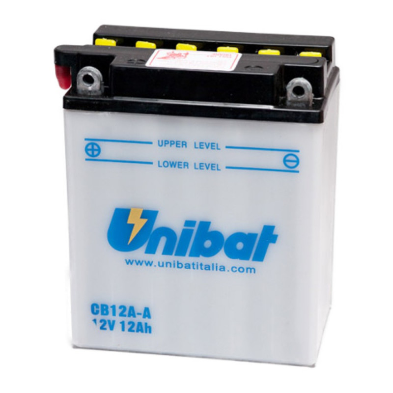 Akumulator Unibat Conventional 12V 12Ah 165A L+ CB12A-A