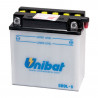 Akumulator Unibat Conventional 12V 9Ah 130A P+ CB9L-B