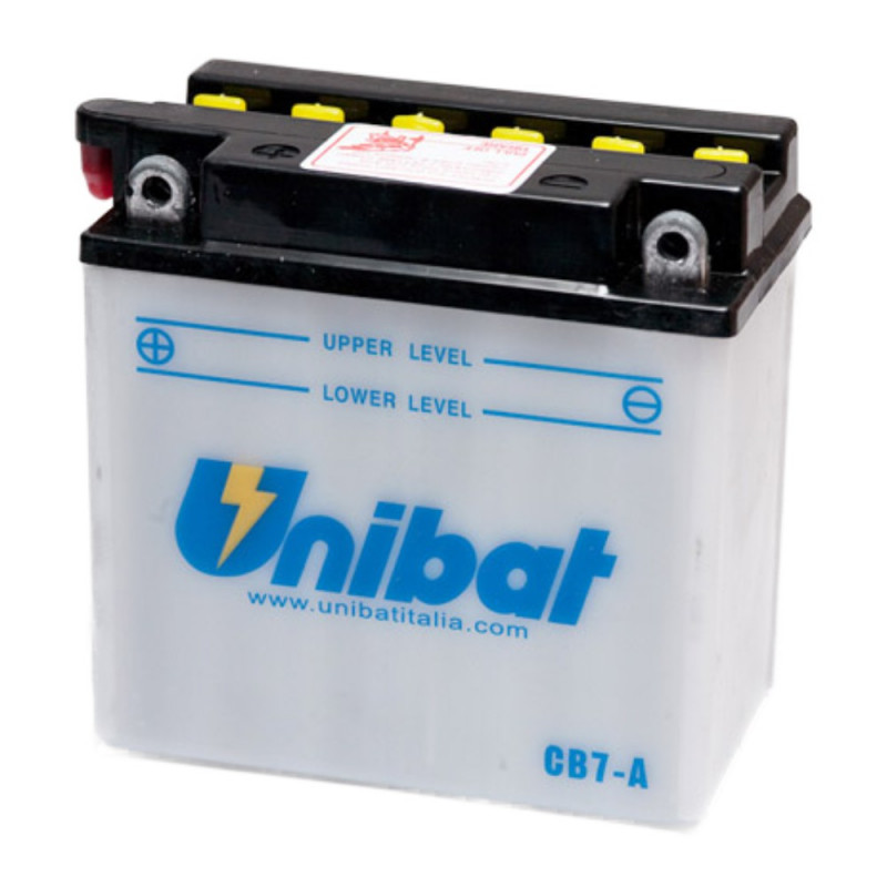 Akumulator Unibat Conventional 12V 8Ah 124A L+ CB7-A