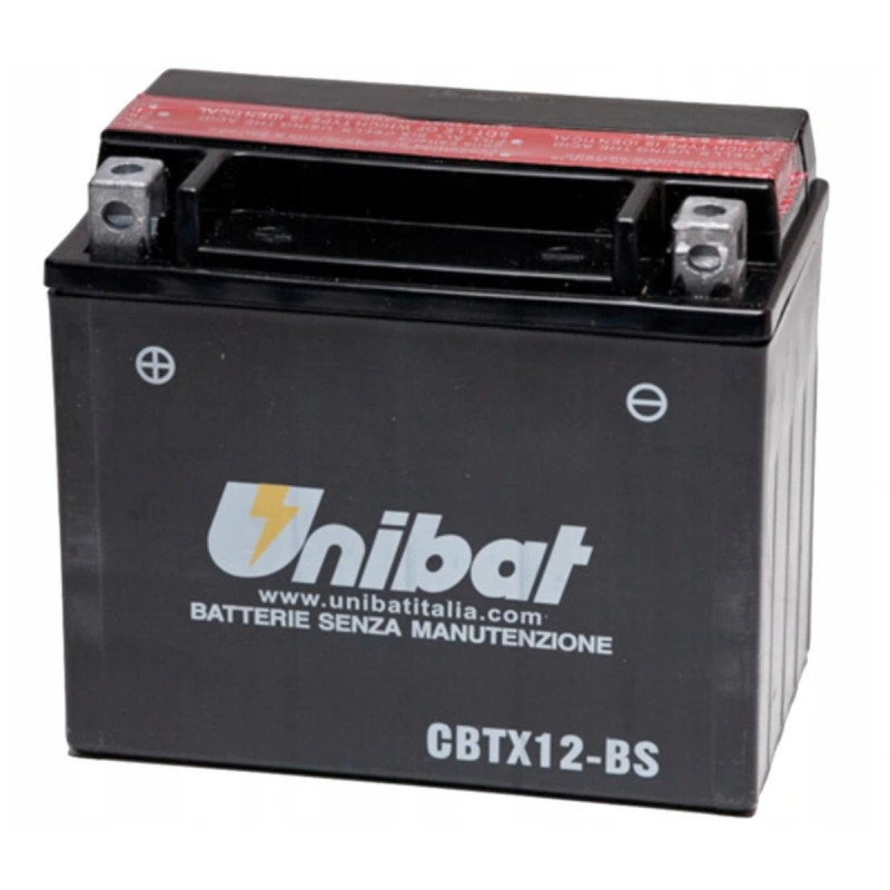 Akumulator Unibat MF AGM 12V 10Ah 180A L+ CBTX12-BS