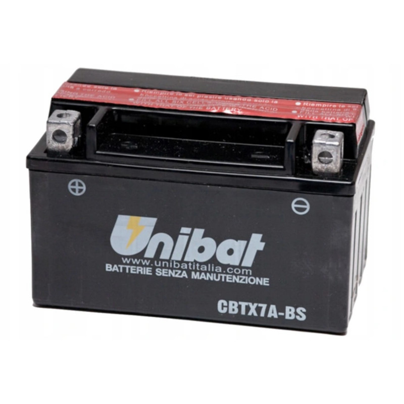 Akumulator Unibat MF AGM 12V 6Ah 90A L+ CBTX7A-BS