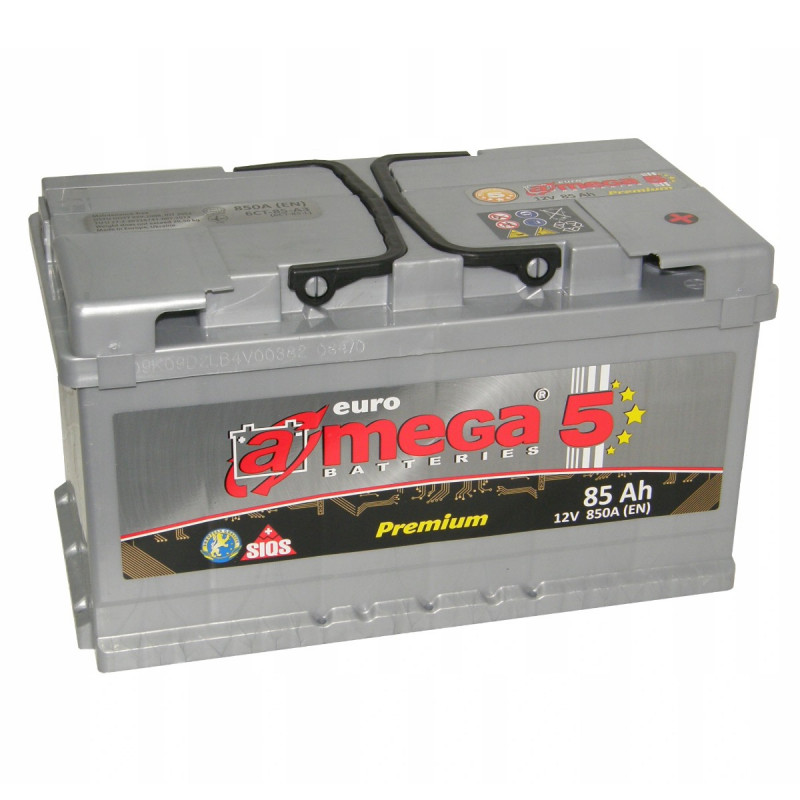 Akumulator Amega Premium M5 12V 85Ah 850A P+