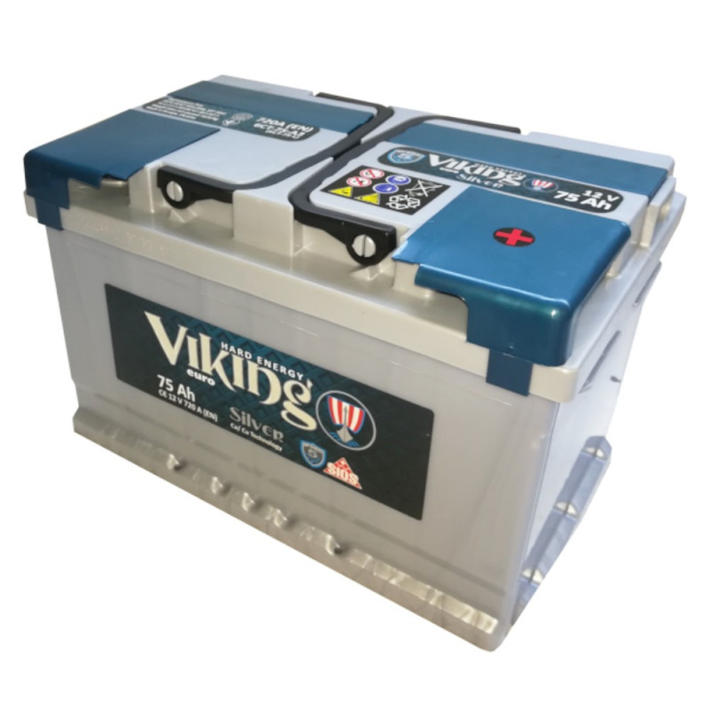 Akumulator Viking Silver 12V 75Ah 720A P+ VS75