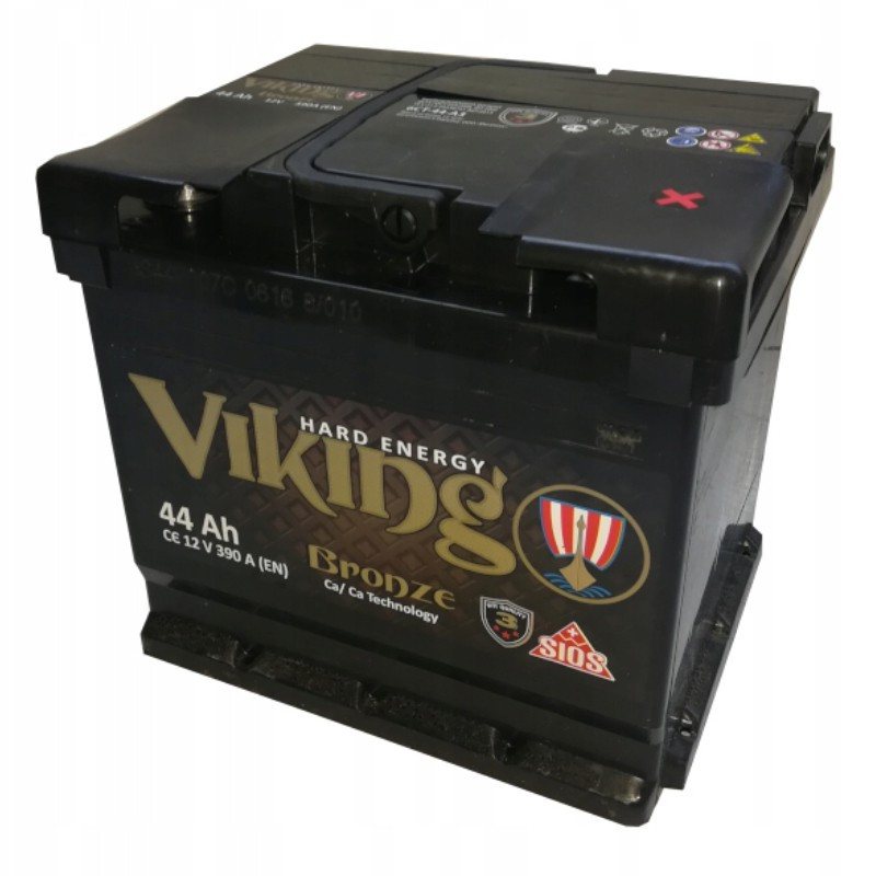 Akumulator Viking Bronze 12V 44Ah 390A P+ MV44