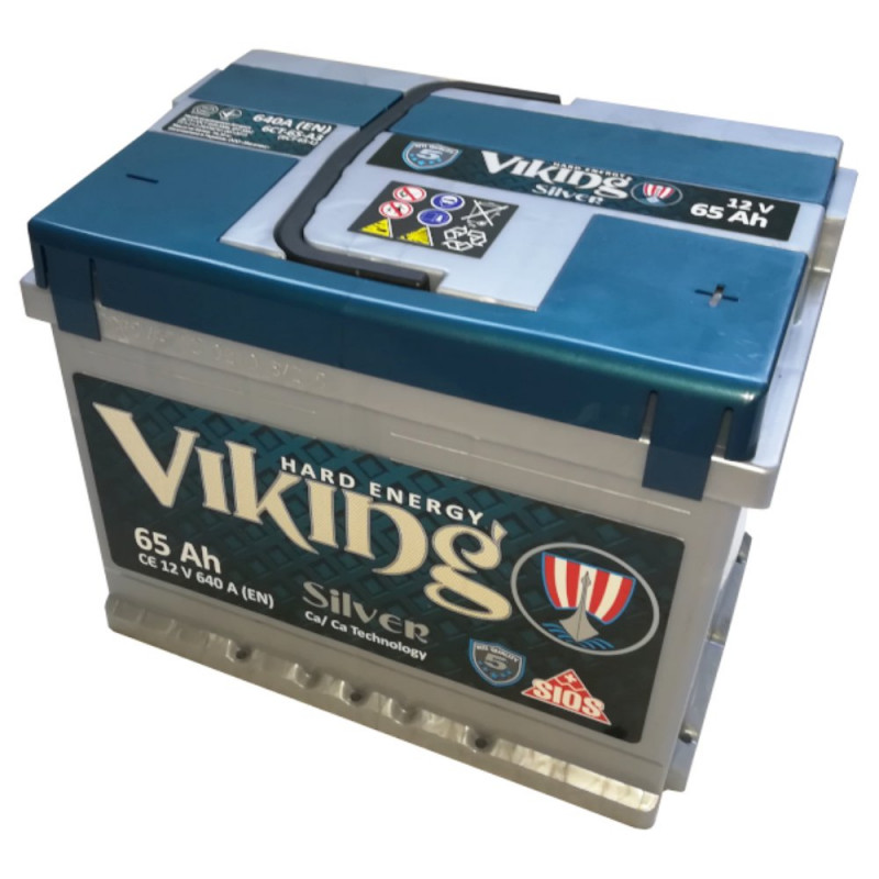Akumulator Viking Silver 12V 65Ah 640A P+ VS65
