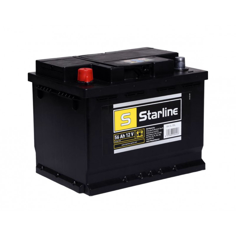 Akumulator Starline 12V 56Ah 480A L+ SBASL55L