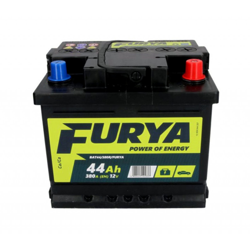 Akumulator Furya 12V 44Ah 380A P+ BAT44/380R/FURYA