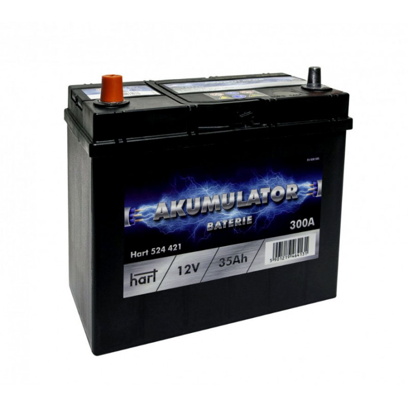 Akumulator Hart 12V 35Ah 300A L+ 524421