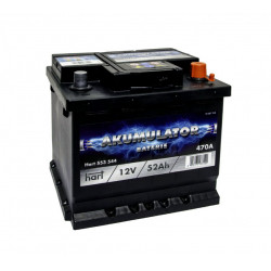 Akumulator Hart 12V 52Ah...