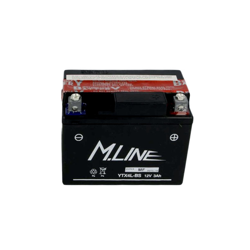 Akumulator M.Line 12V 3Ah 35A P+ YTX4L-BS
