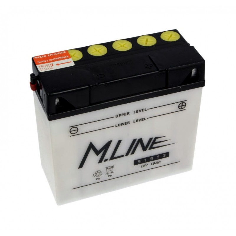 Akumulator M.Line 12V 19Ah 190A P+ 51913