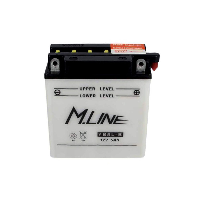 Akumulator M.Line 12V 5Ah 65A P+ YB5L-B