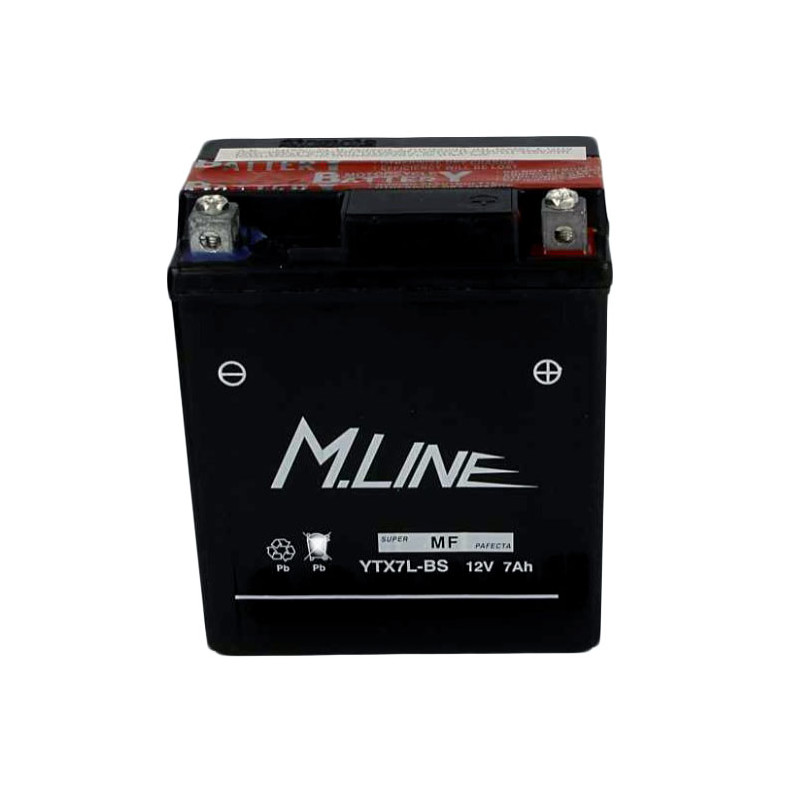 Akumulator M.Line 12V 7Ah 90A P+ YTX7L-BS