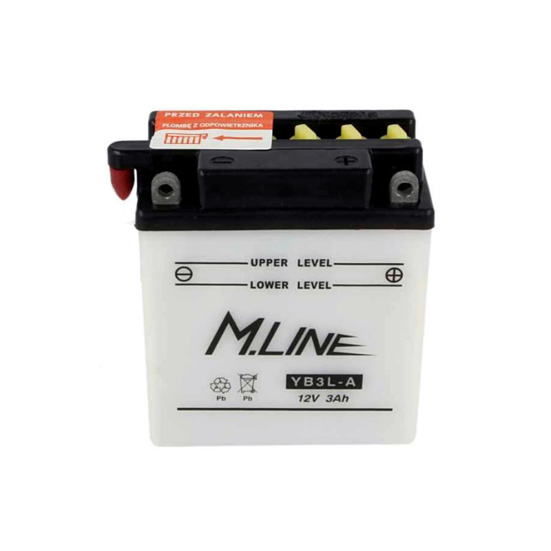 Akumulator M.Line 12V 3Ah 32A P+ YB3L-A
