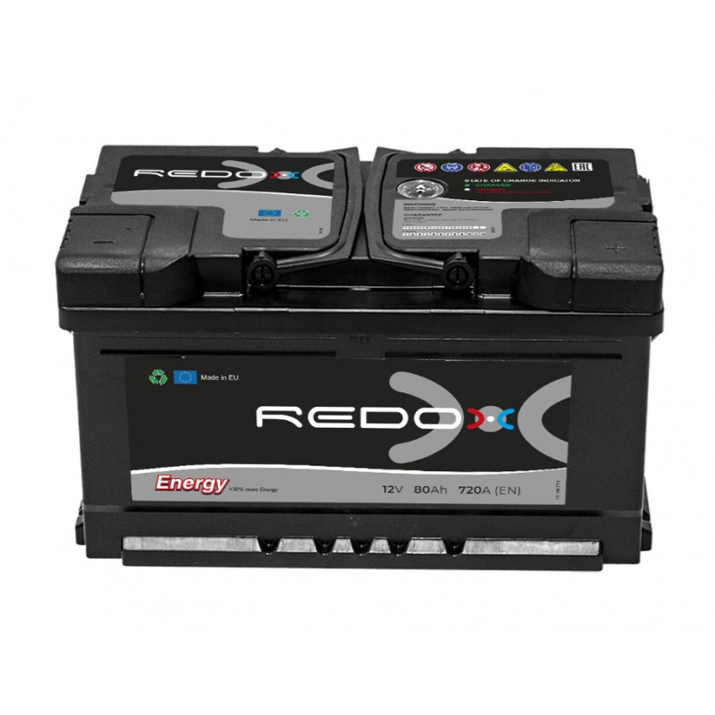 Akumulator Redox 12V 80Ah 720A P+ RX580P-LB4