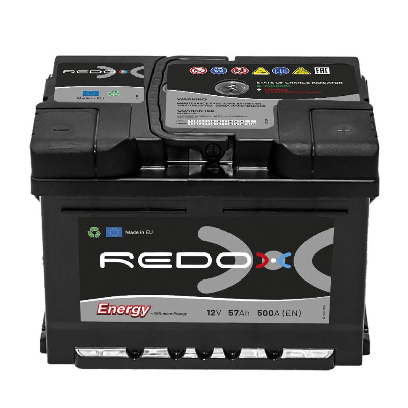 Akumulator Redox 12V 57Ah 500A L+ RX557P-L2