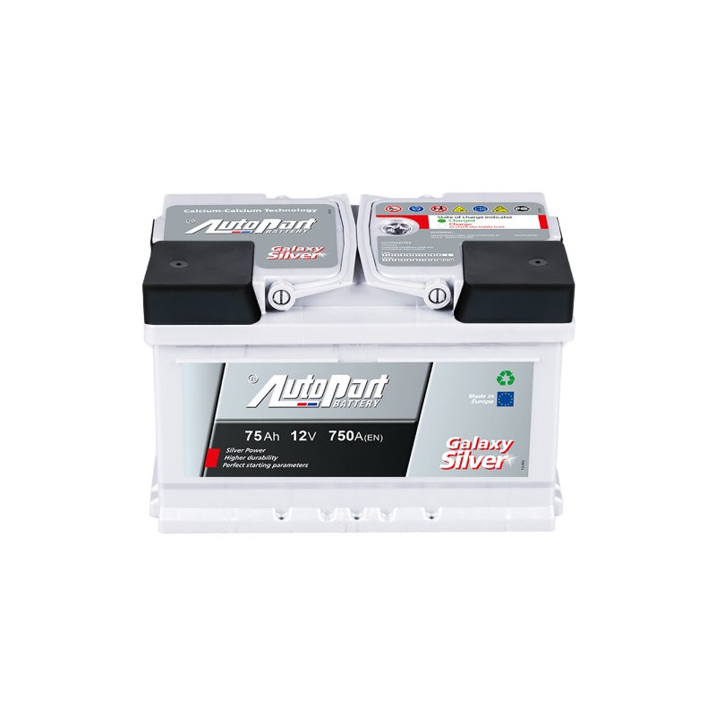 Akumulator Autopart Galaxy Silver 12V 75Ah 750A P+ 575-330