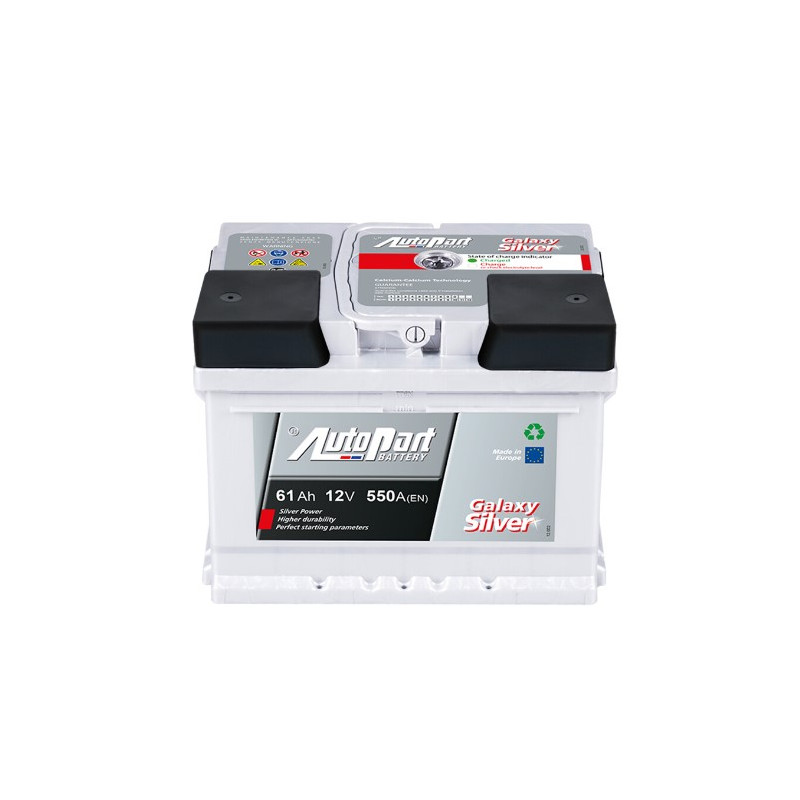 Akumulator Autopart Galaxy Silver 12V 61Ah 550A P+ 561-230