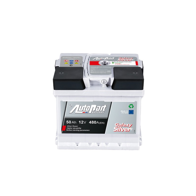 Akumulator Autopart Galaxy Silver 12V 50Ah 480A P+ 550-130