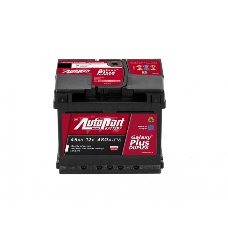 Akumulator Autopart Galaxy Plus Duplex 12V 45Ah 480A P+ 545-150
