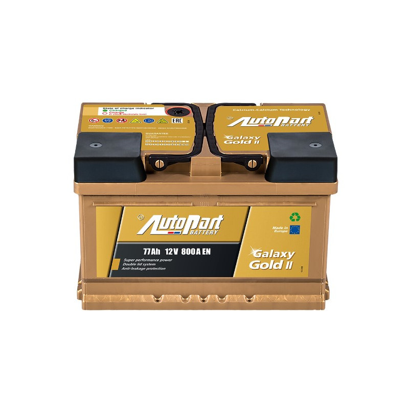 Akumulator Autopart Galaxy Gold II 12V 77Ah 800A P+ 577-360