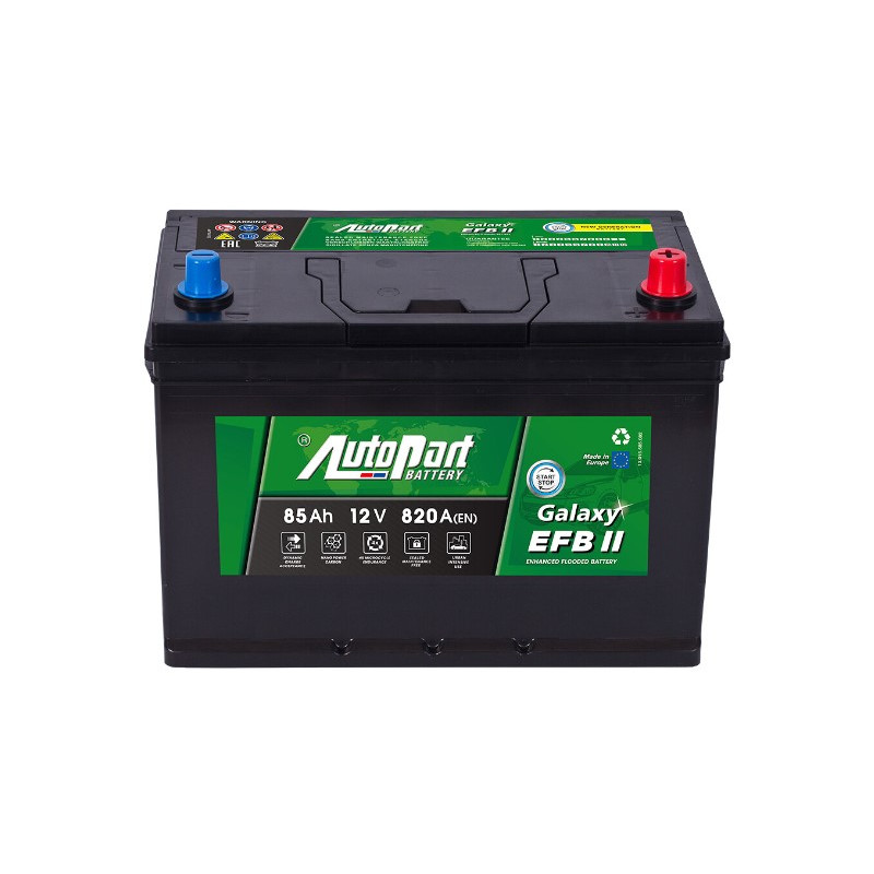 Akumulator Autopart Galaxy EFB II 12V 85Ah 820A P+ 585-082