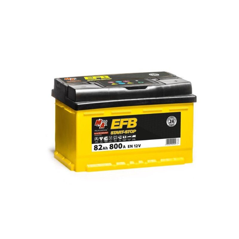 Akumulator Empex EFB 12V 80Ah 730A P+ 56820