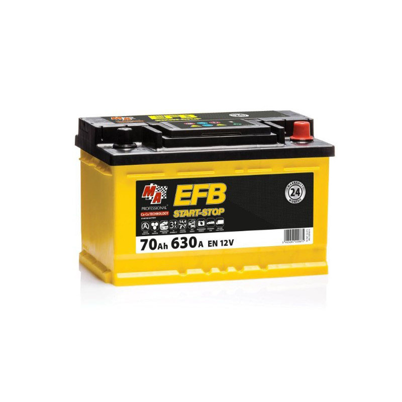 Akumulator Empex EFB 12V 70Ah 630A P+ 56815