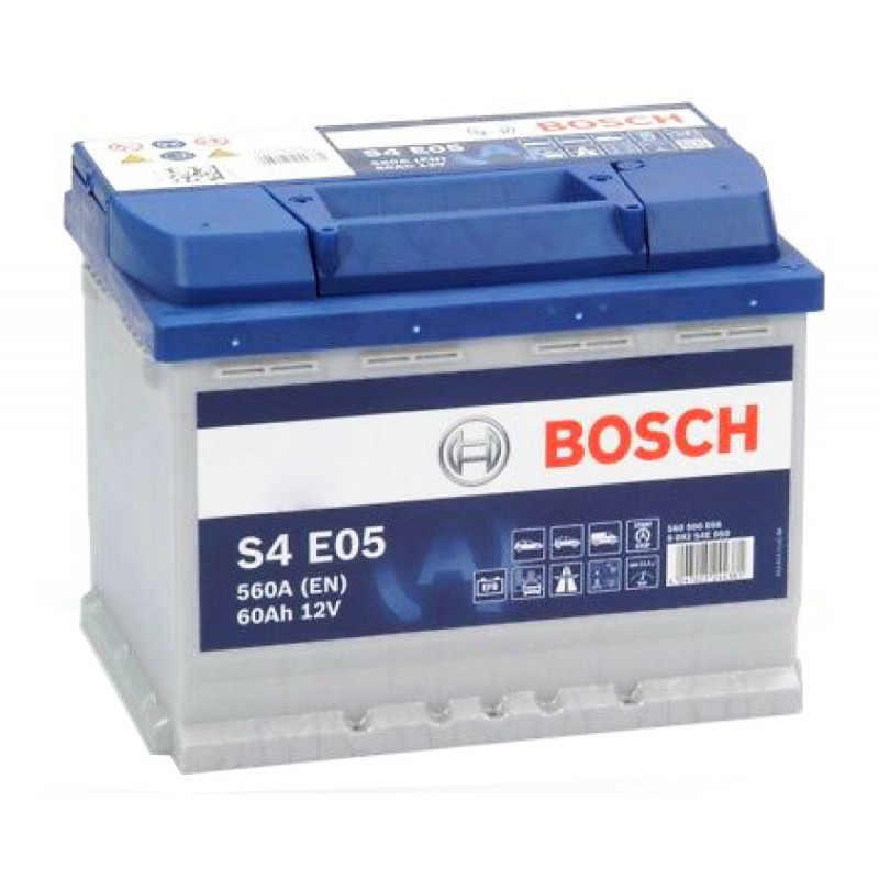 Akumulator Bosch EFB 12V 60Ah 560A P+ S4E05