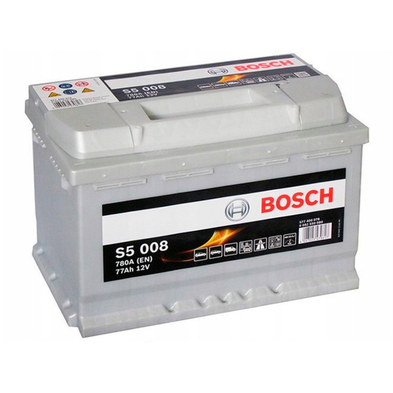 Akumulator Bosch 12V 77Ah 780A P+ S5008