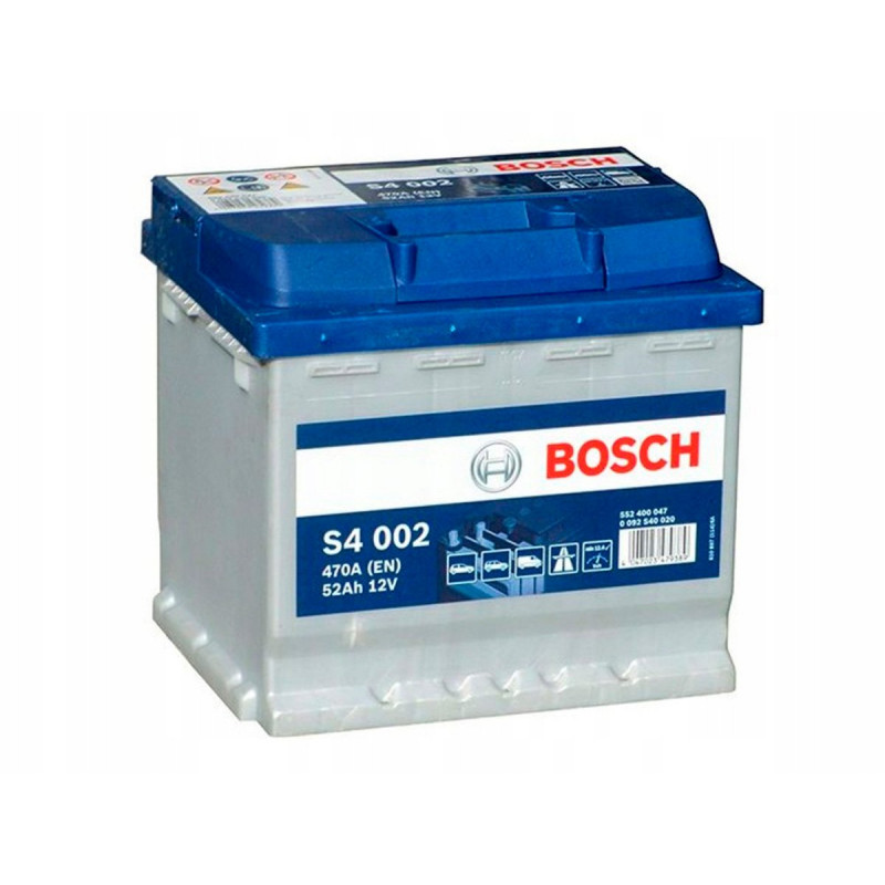 Akumulator Bosch 12V 52Ah 470A P+ S4002
