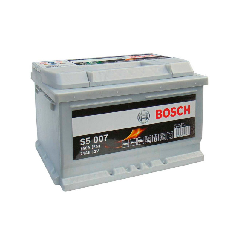Akumulator Bosch 12V 74Ah 750A P+ S5007