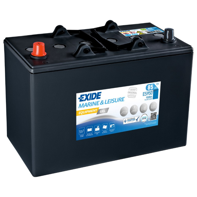 Akumulator Exide Marine&Leisure GEL 12V 85Ah 950Wh L+ ES950