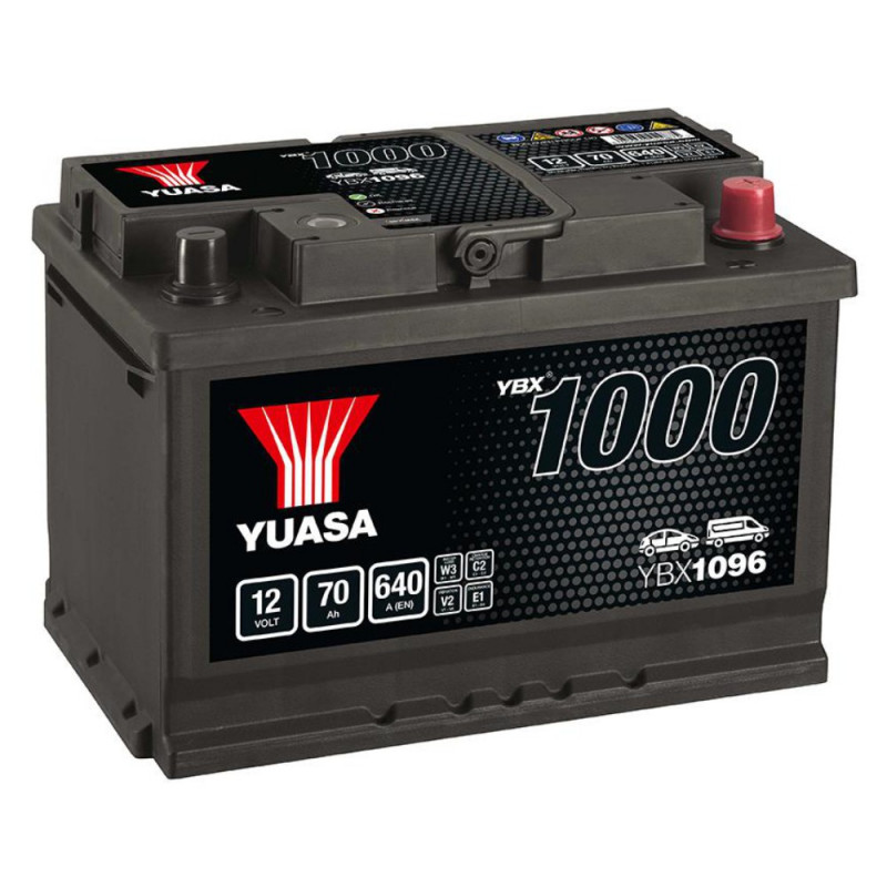 Akumulator Yuasa 12V 70Ah 640A P+ YBX1096