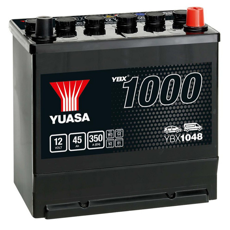 Akumulator Yuasa 12V 45Ah 350A P+ YBX1048