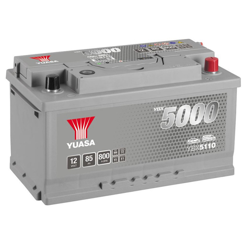 Akumulator Yuasa 12V 85Ah 800A P+ YBX5110