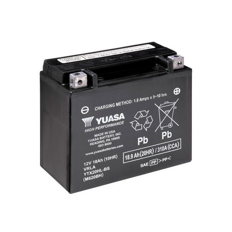 Akumulator Yuasa AGM 12V 18.9Ah 310A P+ YTX20HL-BS