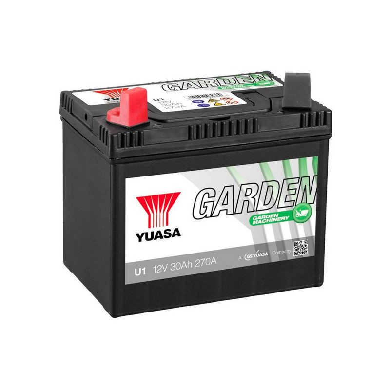 Akumulator Yuasa Garden 12V 30Ah 270A L+ U1