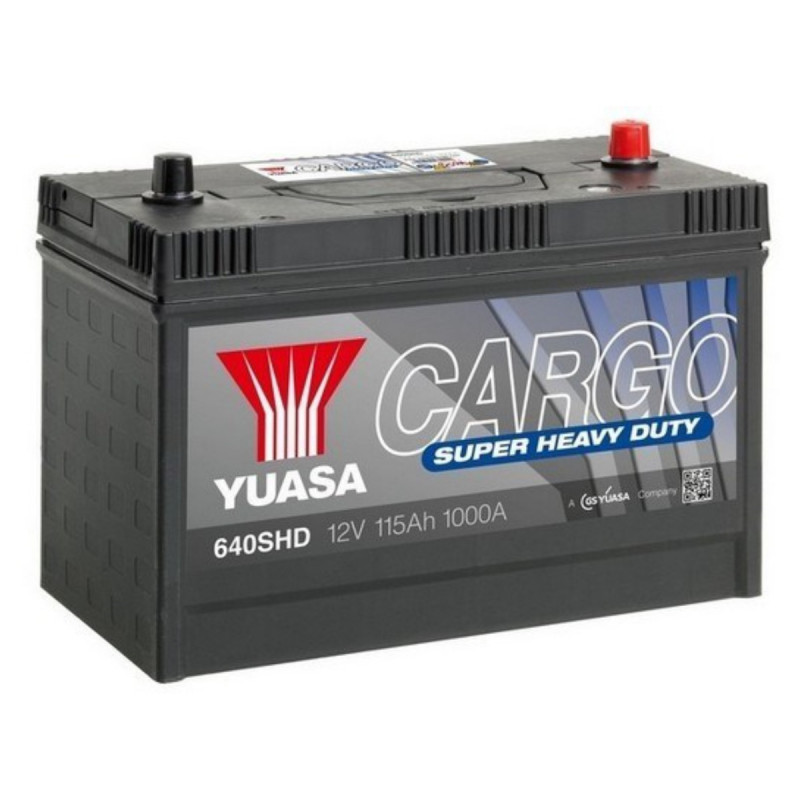 Akumulator Yuasa Cargo SHD 12V 115Ah 1000A P+ 640SHD