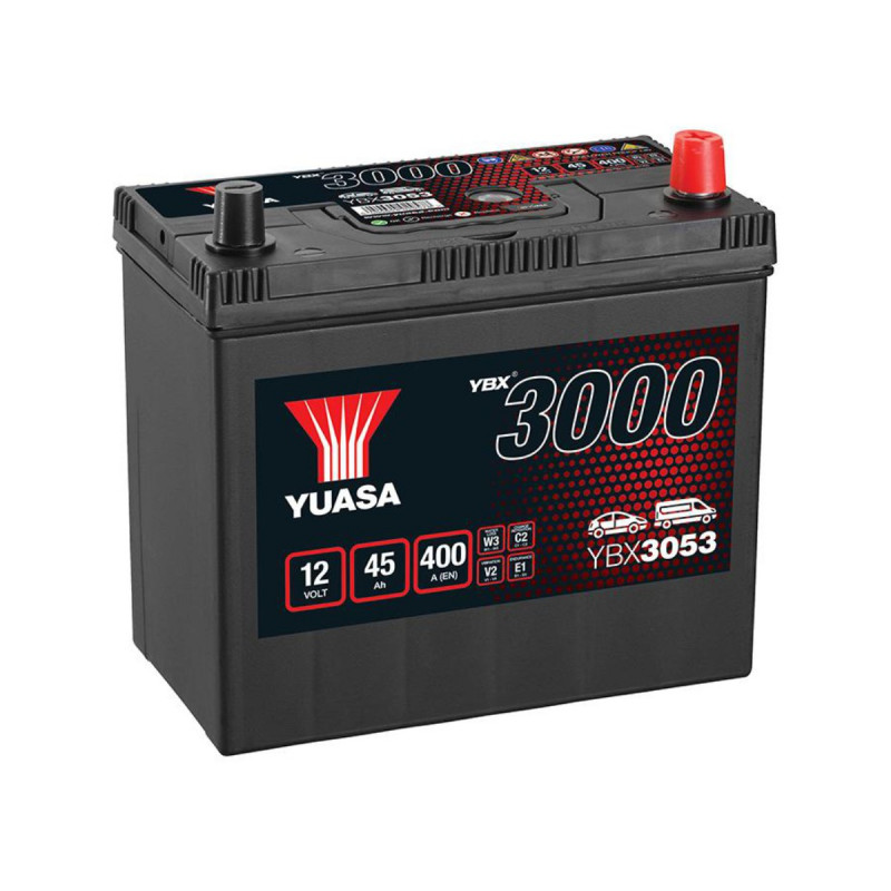 Akumulator Yuasa 12V 45Ah 400A P+ YBX3053