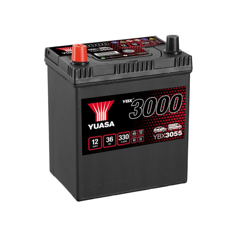 Akumulator Yuasa 12V 36Ah 330A L+ YBX3055
