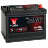 Akumulator Yuasa 12V 72Ah 630A P+ YBX3068