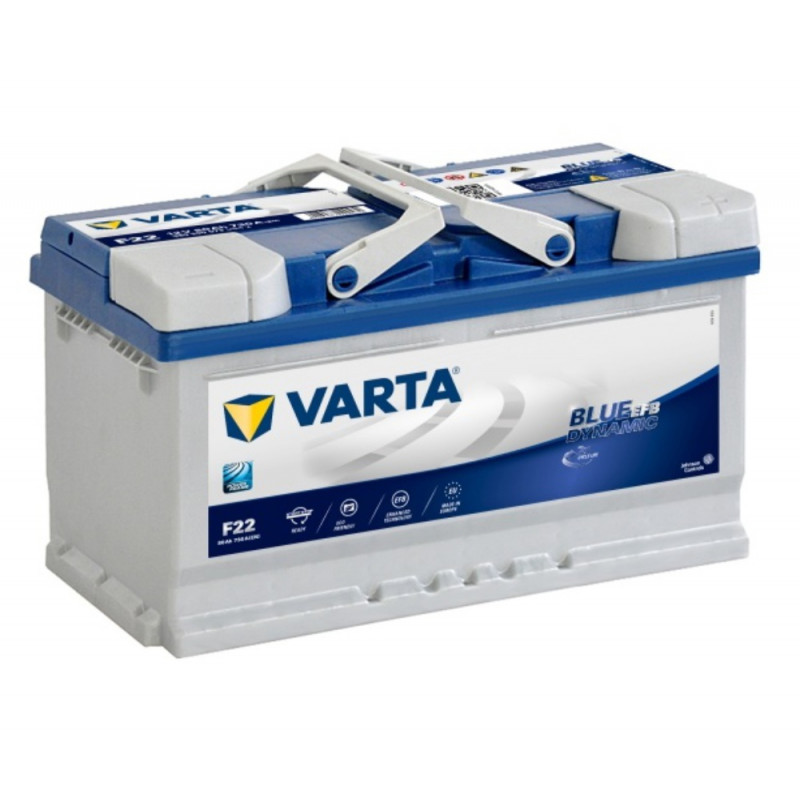 Akumulator Varta Blue Dynamic EFB 12V 80Ah 730A P+ F22
