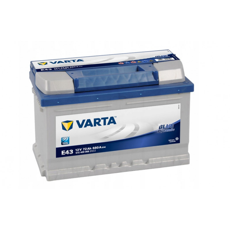 Akumulator Varta Blue Dynamic 12V 72Ah 680A P+ E43