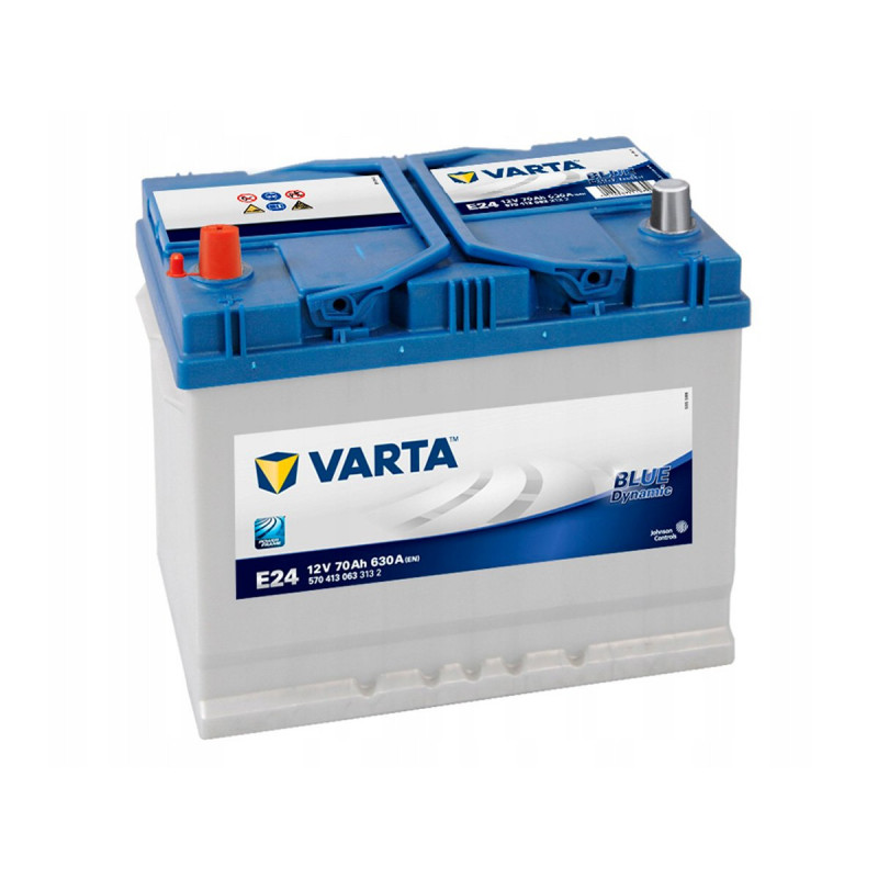 Akumulator Varta Blue Dynamic 12V 70Ah 630A L+ E24
